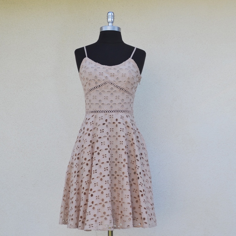 Eyelet dress